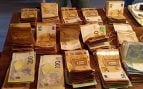 cocaína ocultos pared