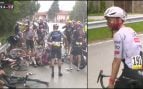Giro de Italia, caída, pelotón