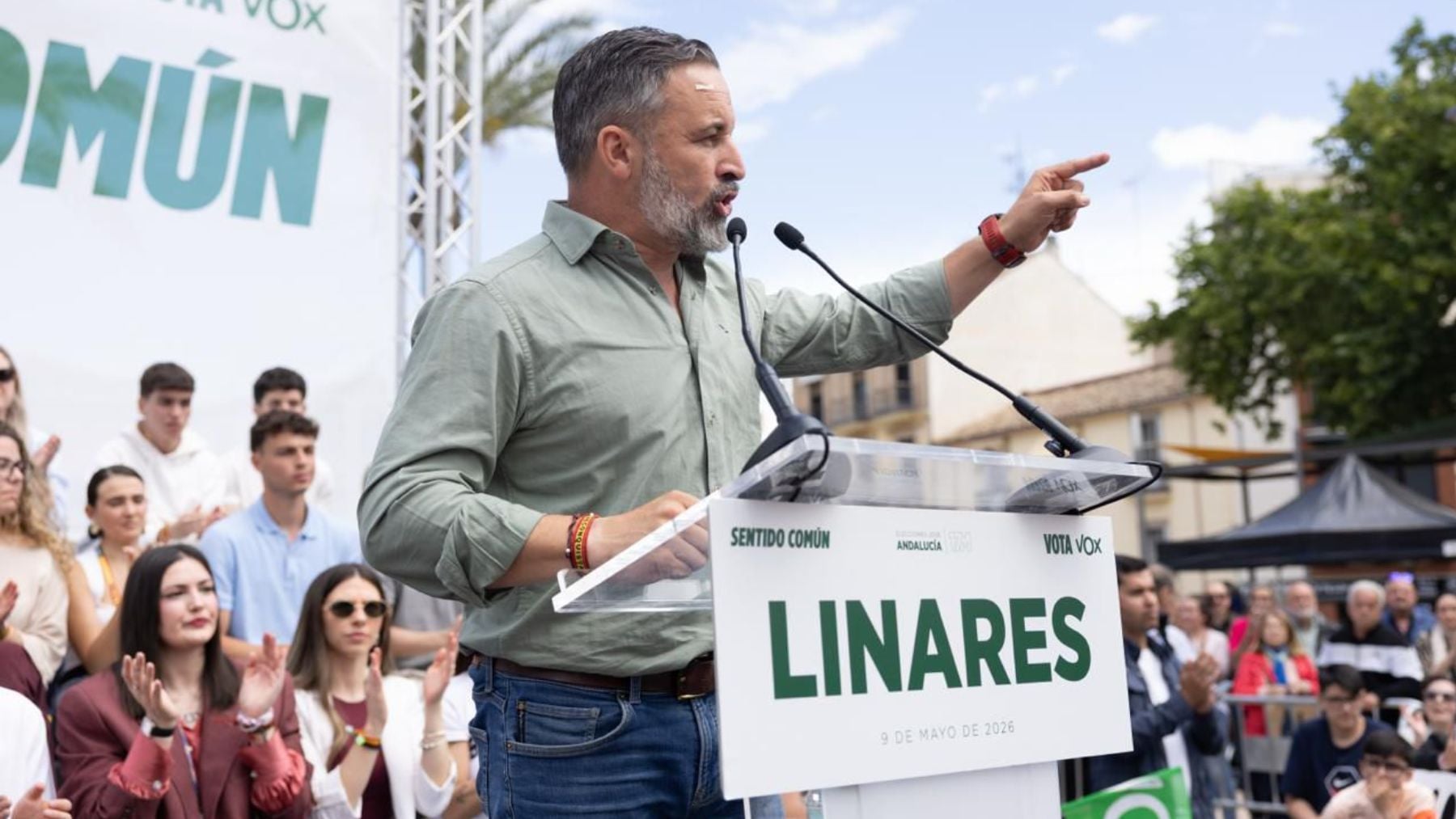 Santiago Abascal, líder de VOX.
