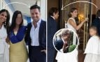 Paula Echevarría con Carlos Baute en un collage
