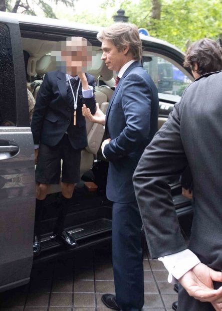 Carlos Baute con su hijo Markuss, despu&eacute;s de Paula Echevarr&iacute;a
