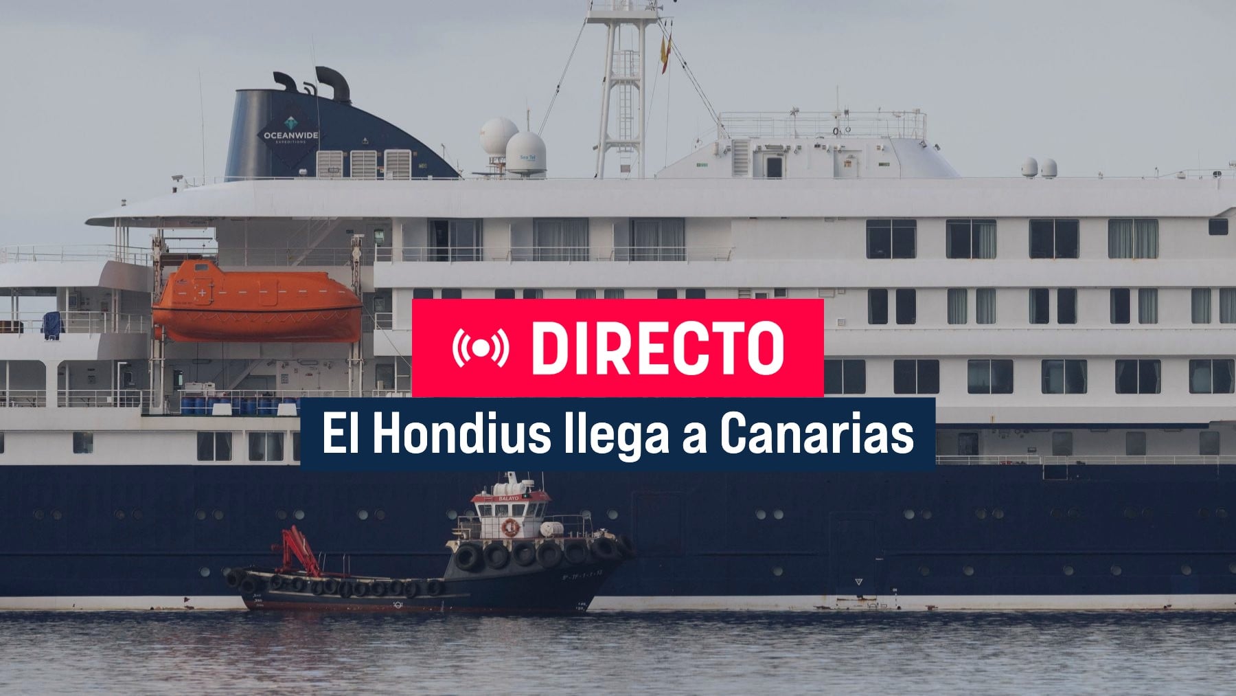 Última hora del barco con hantavirus, en directo: desembarco del MV Hondius en Canarias, contagiados y cuarentena de los pasajeros hoy