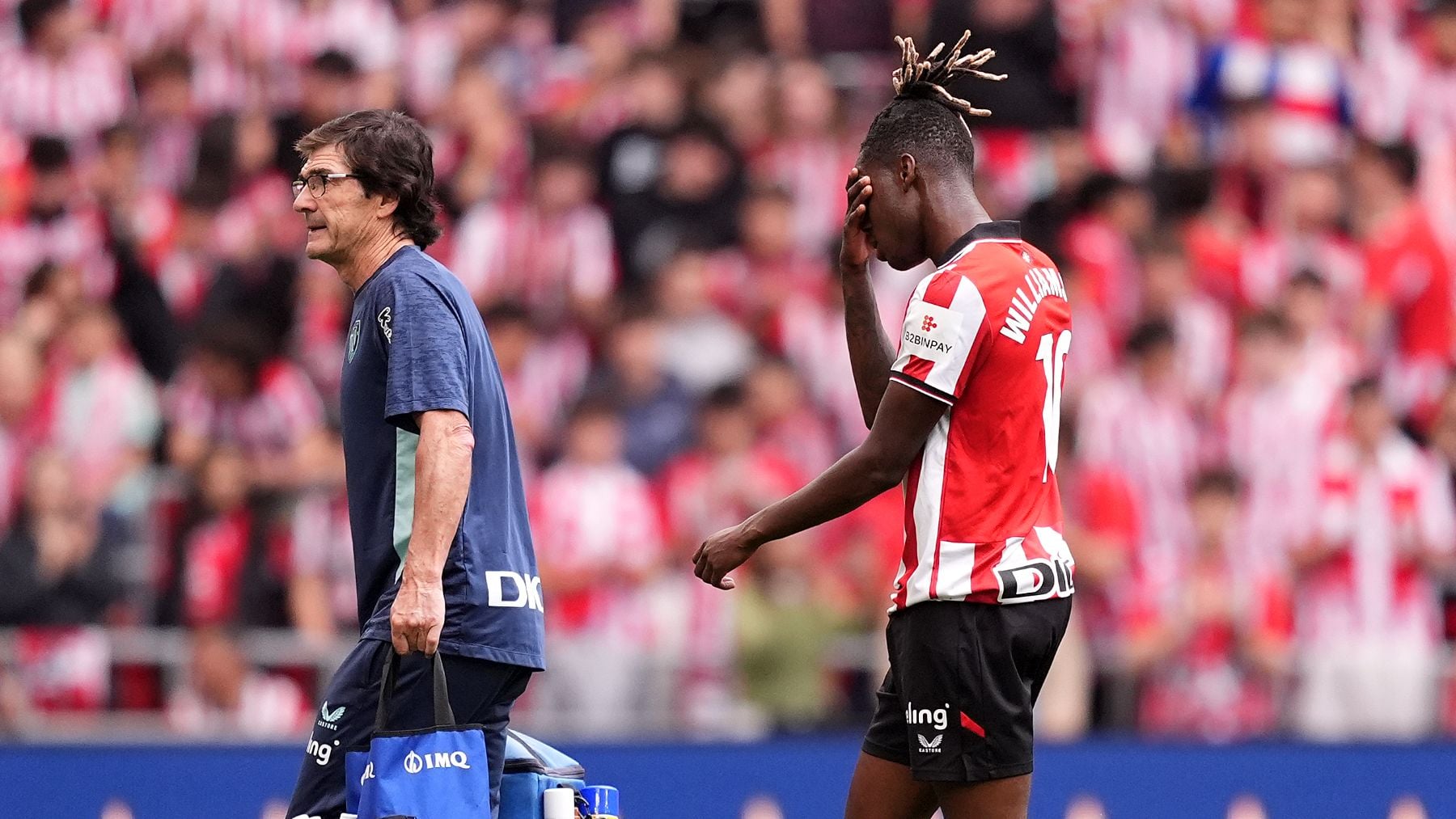 Saltan las alarmas a un mes del Mundial: ¡Nico Williams vuelve a lesionarse!