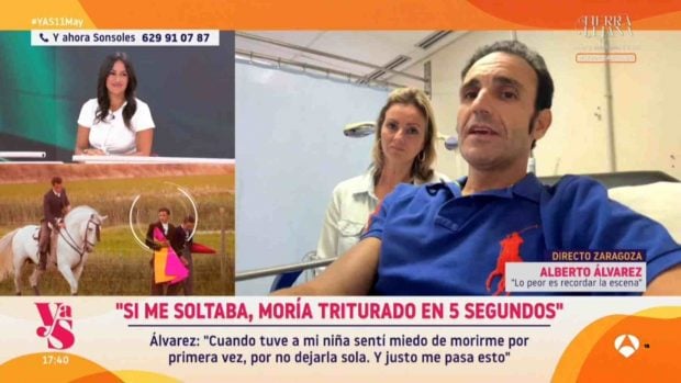 Alberto &Aacute;lvarez en 'Y ahora Sonsoles'. (Foto: Atresmedia)