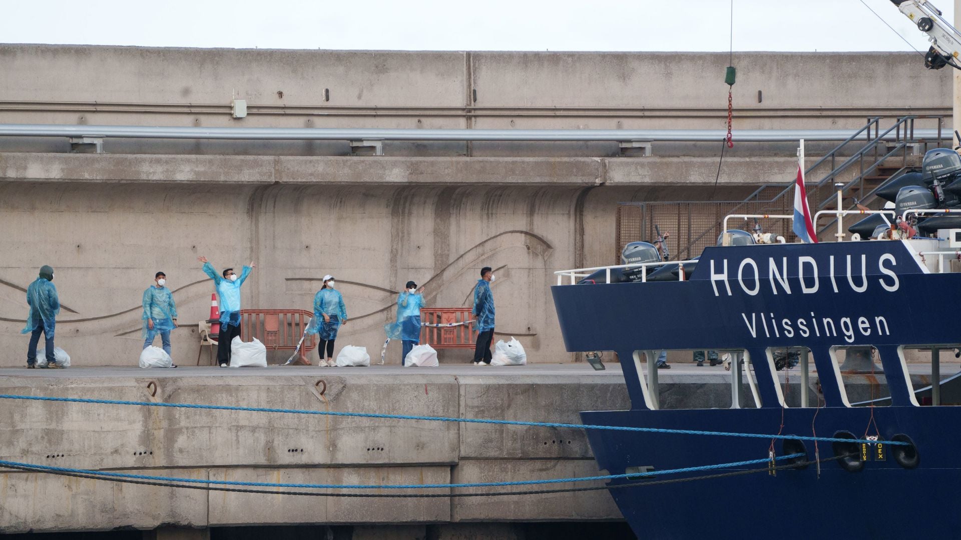 El puerto de Granadilla tendrá que ser desinfectado por la hora que ha estado atracado el crucero del hantavirus
