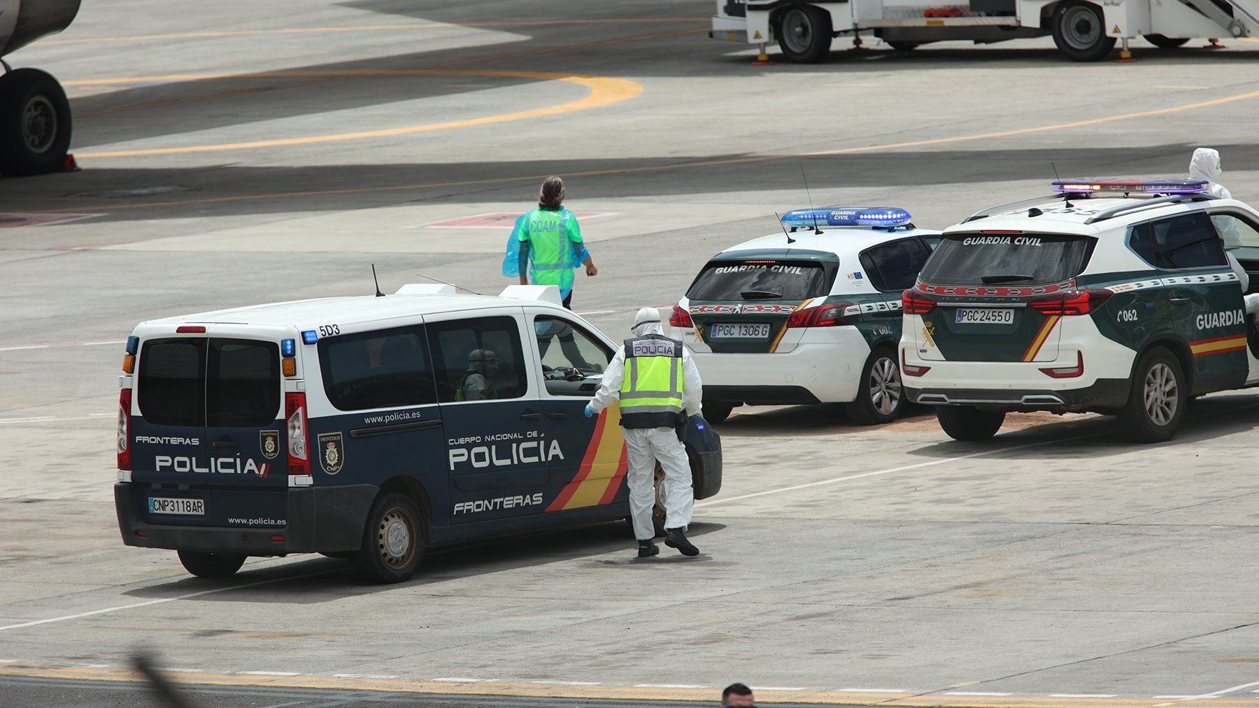 Muere un guardia civil de un infarto durante el operativo del MV Hondius en Tenerife