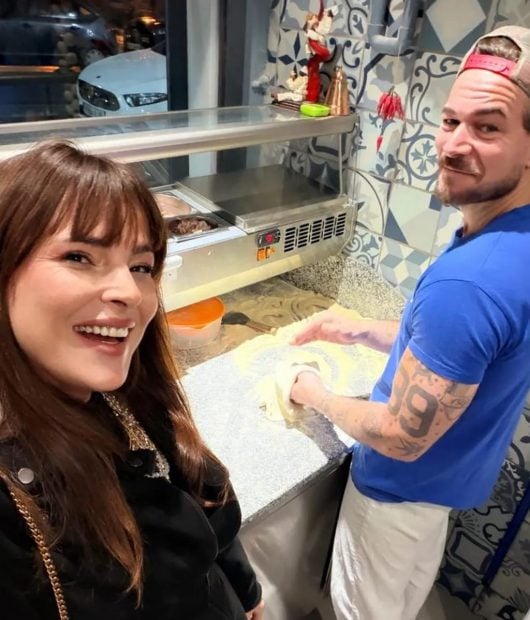 Tony Spina trabajando en el negocio familiar. (Instagram)