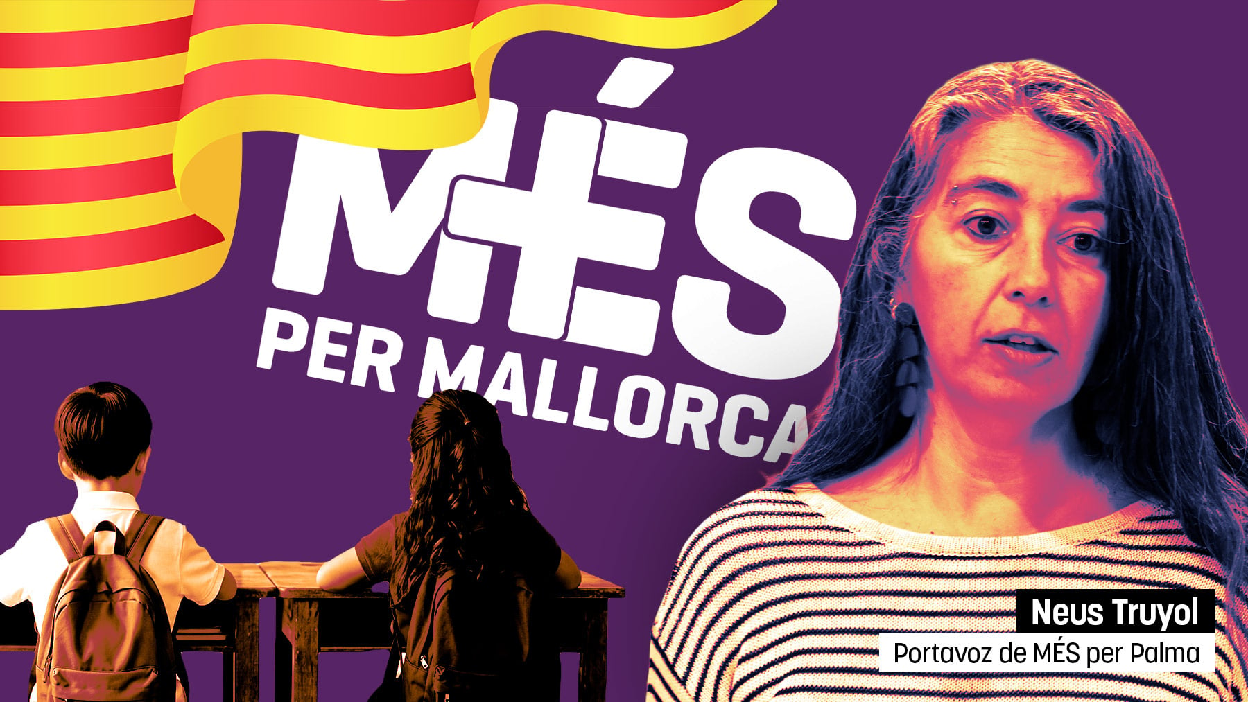 La prioridad de los separatistas de Més ante los problemas de Palma: catalán gratis en los barrios