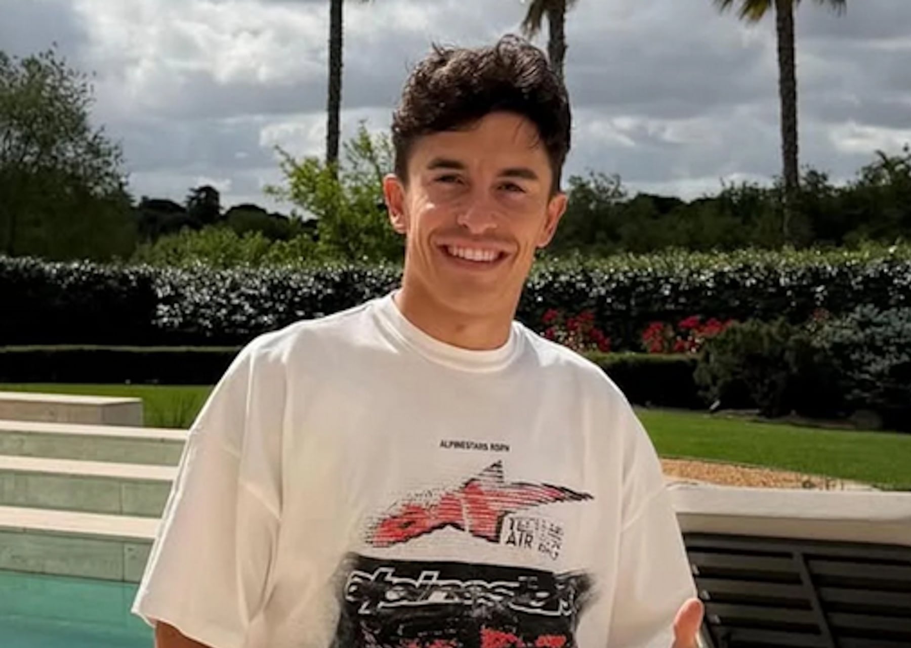 Marc Márquez posando. (Foto: Instagram)
