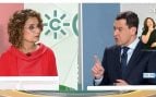 Juanma Moreno asesta el golpe definitivo a Montero y confía en su estabilidad para alcanzar la mayoría absoluta: «Usted miente más que habla»