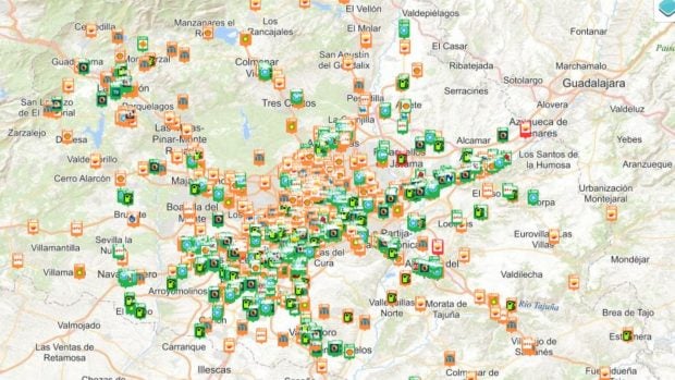 precio gasolina 12 mayo Madrid