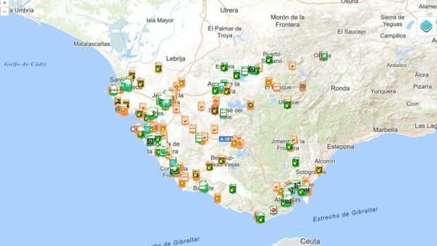 precio gasolina 12 mayo Andaluc&iacute;a