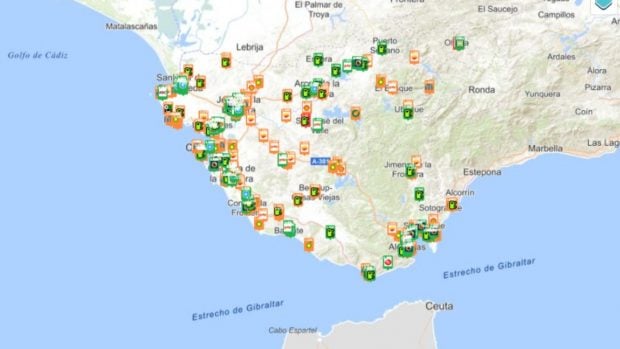 precio gasolina 15 mayo Andaluc&iacute;a