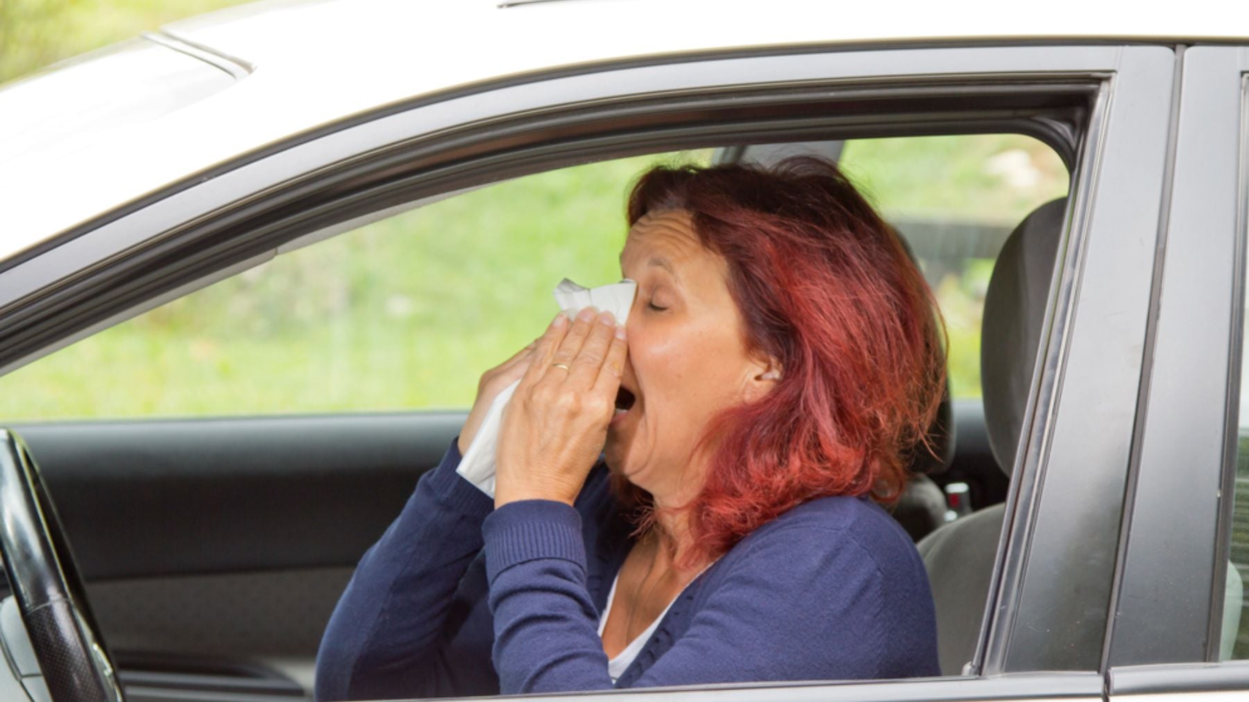 Alergia al volante: los síntomas que pueden comprometer la seguridad vial