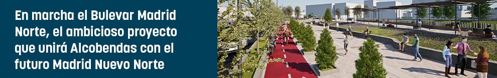 En marcha el Bulevar Madrid Norte, el ambicioso proyecto que unirá Alcobendas con el futuro Madrid Nuevo Norte