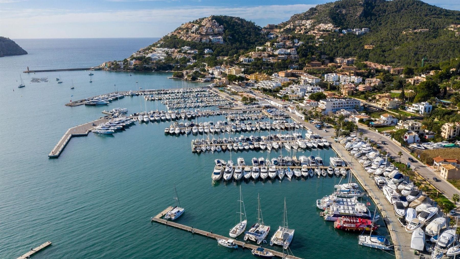 Puerto deportivo de Andratx.