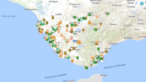 precio gasolina 17 mayo Andalucía