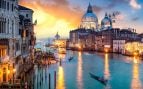 Venecia al atardecer.