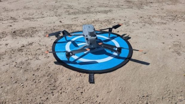 Dron antincendios