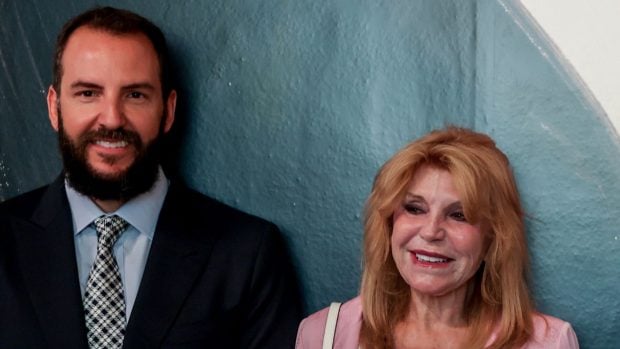 Borja Thyssen y Tita Cervera. (Fotos: Europa Press)