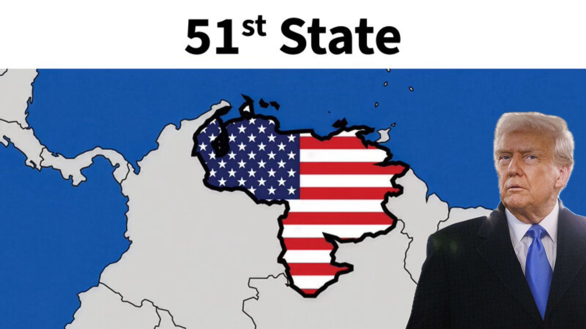 El polémico tuit de Trump sobre Venezuela como el estado 51 de EEUU