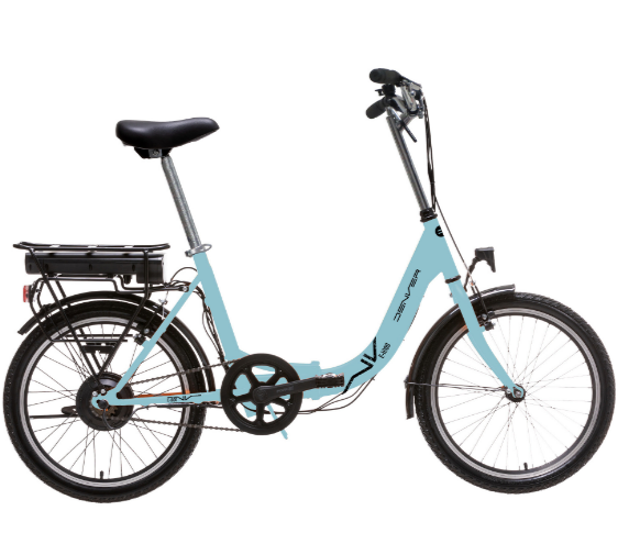 Bicicleta El&eacute;ctrica Plegable 20&rdquo; Denver E-1000 