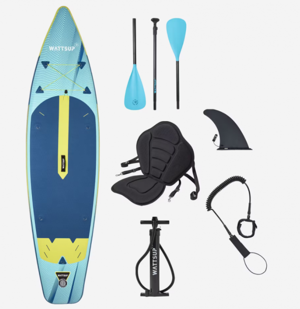 Tabla paddle surf hinchable Wattsup Mora 10'6 de Decathlon.