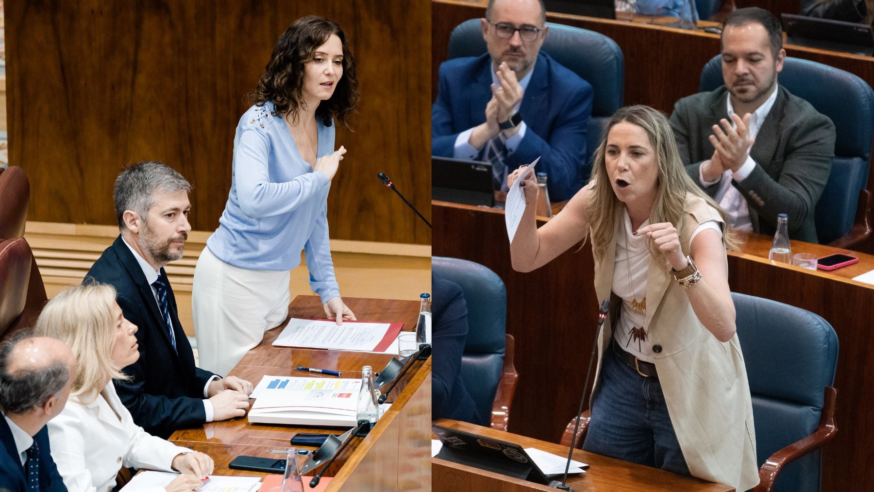 Ayuso responde a las críticas del PSOE por su viaje a México: Por lo menos yo no viajo con prostitutas