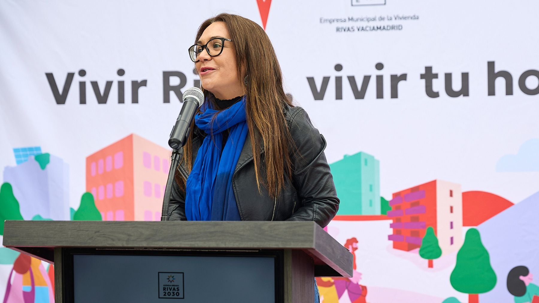La alcaldesa comunista de Rivas promete 500 viviendas públicas sin haber adjudicado las 83 de este mandato