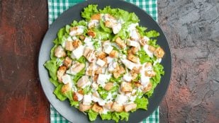 Ensalada César, cocina, comida, ensaladas