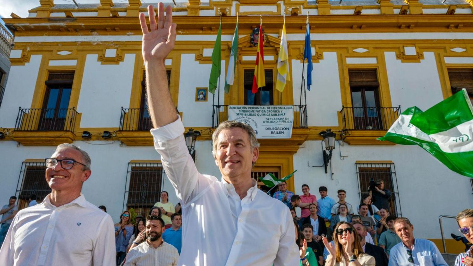 Feijóo apela al voto útil en las últimas horas de campaña: «Que nadie se pueda arrepentir por no votar el domingo»