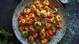 Pasta con cherrys