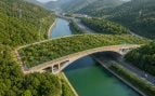 China construye un puente sólo para animales, China hace puente gigante para fauna silvestre, China inventa un puente para animales, ingeniería china.