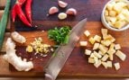 Tabla en la cocina