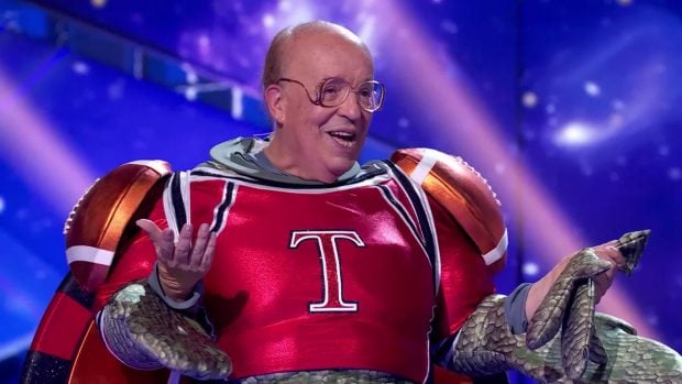 Rappel era Tortuga en Mask Singer 5. (Atresmedia)