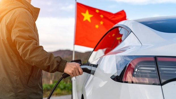recarga electrica coche china