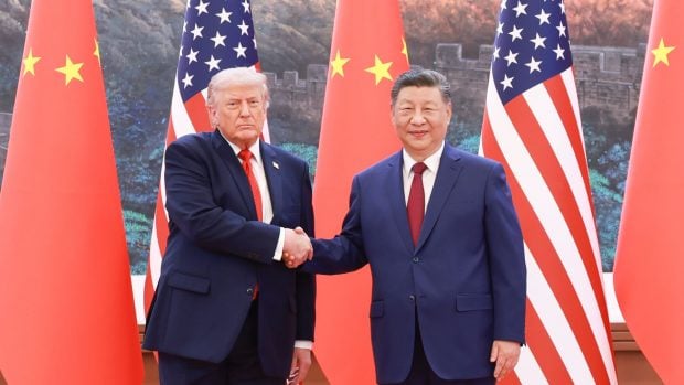 Trump Xi Jinping