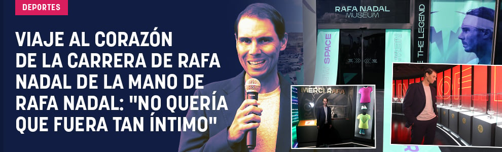 Viaje al corazón de la carrera de Rafa Nadal de la mano de Rafa Nadal: No quería que fuera tan íntimo