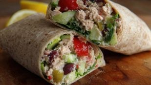 Receta de wrap