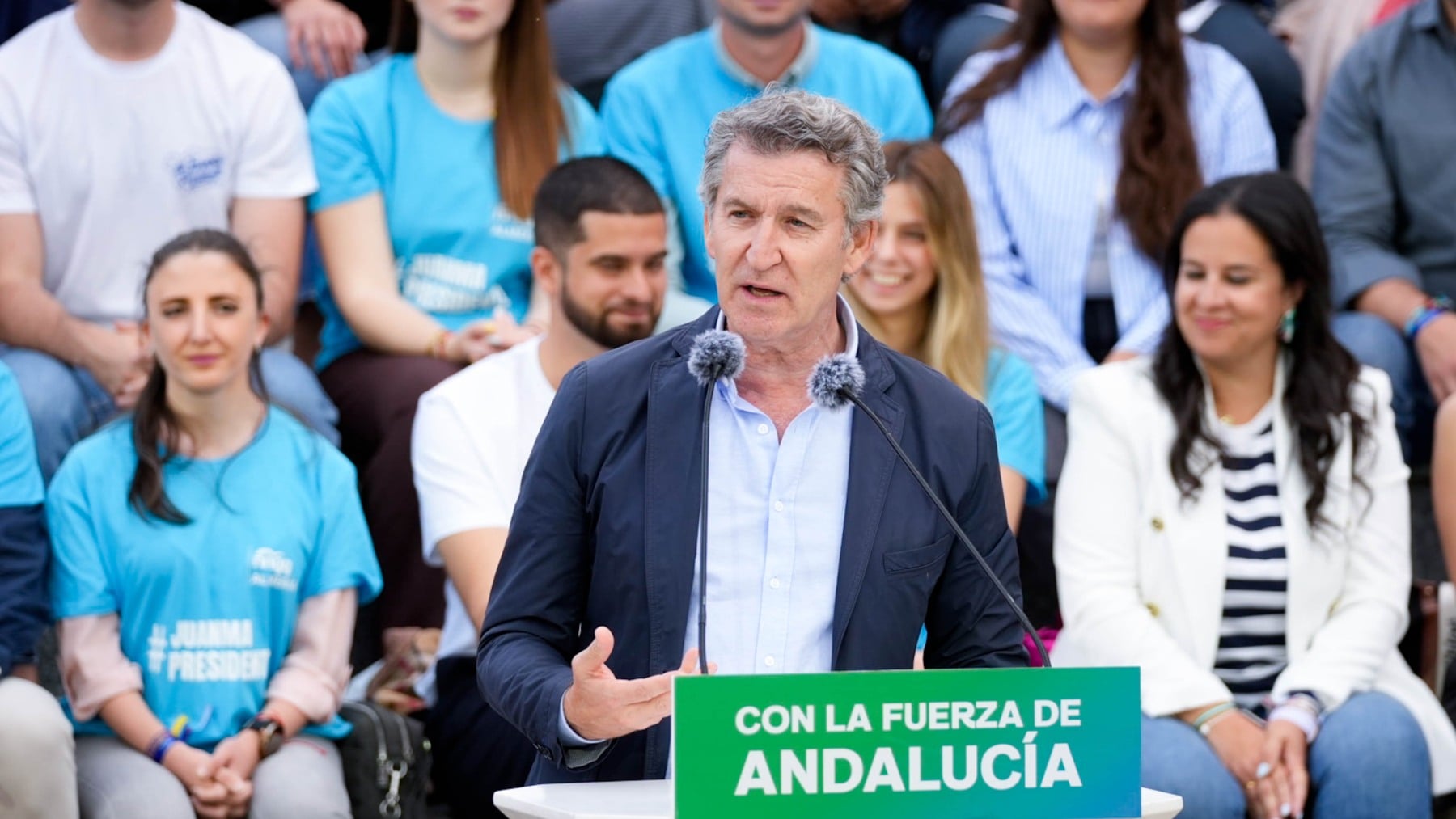 Feijóo apela al único voto realmente útil para dar la mayoría absoluta a Juanma Moreno