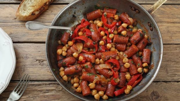 Receta garbanzos