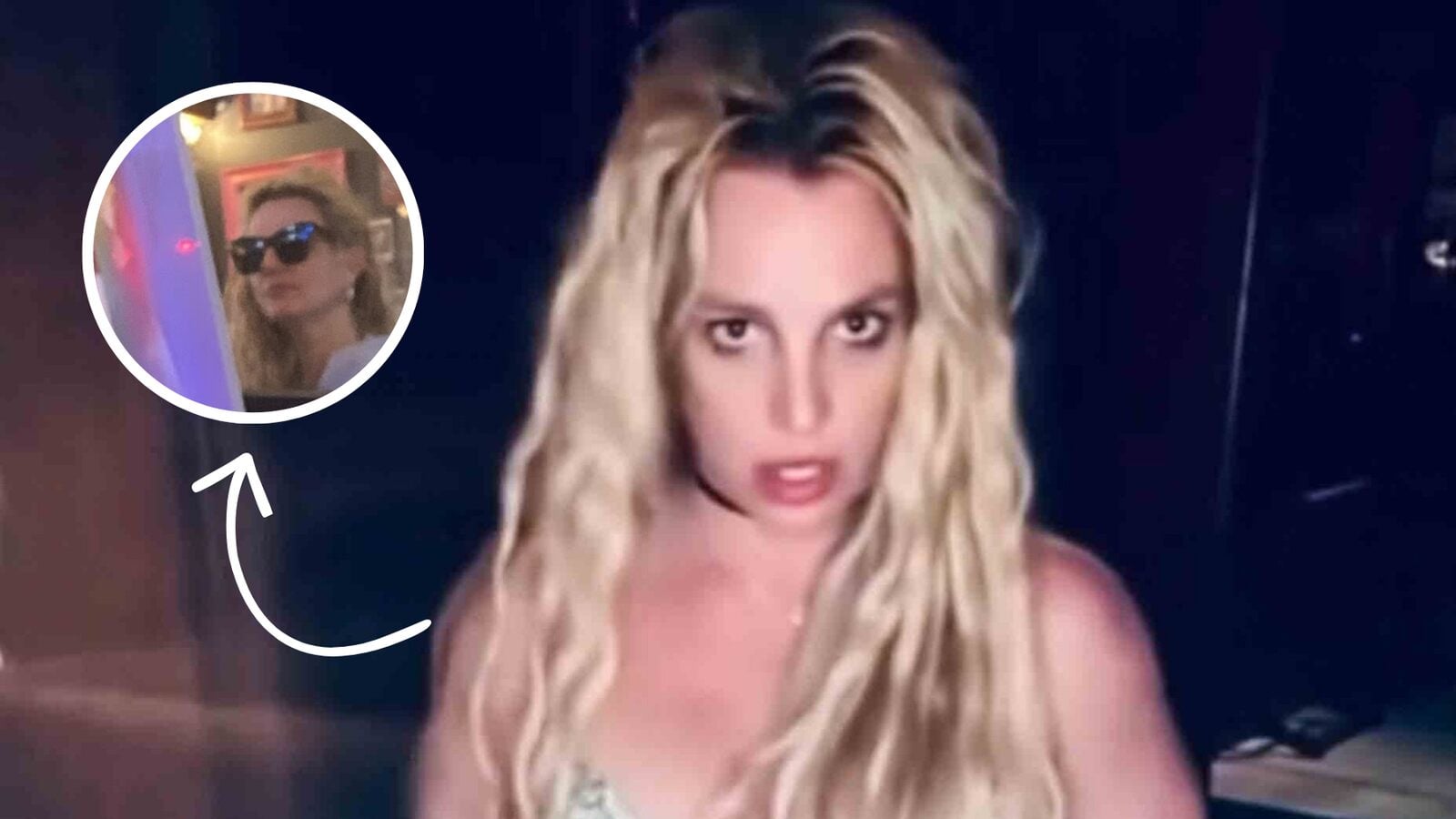 Britney Spears vuelve a dar la nota: ladra en un restaurante y se pasea con un cuchillo en la mano