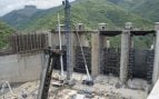 Fase de construcción en la que la estructura de la presa de Colombia alcanzó la cota 320 para la contención del cauce del río Cauca. Fuente: Hidroituango.