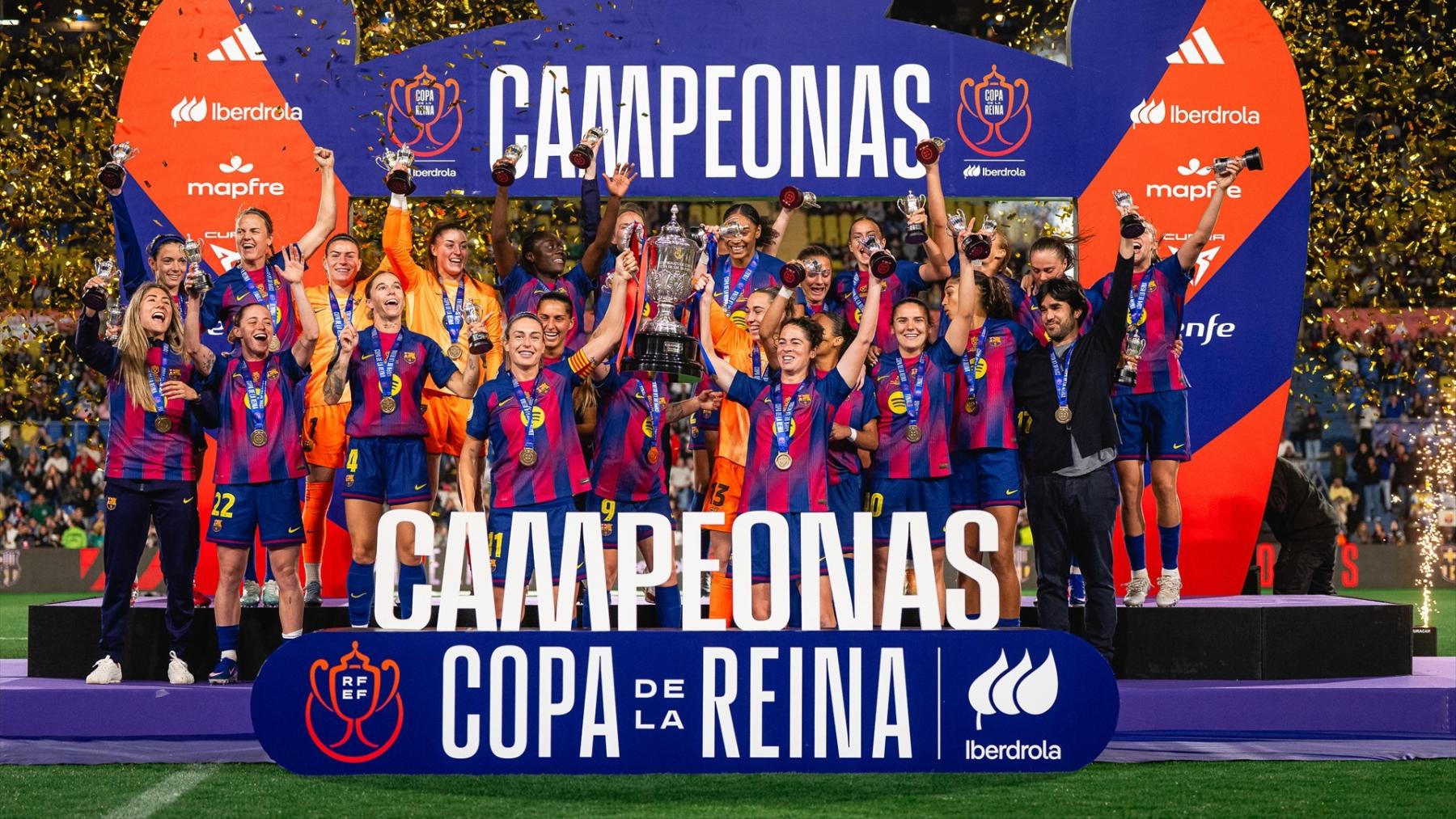 La reina es el Barcelona: no da opción al Atlético y se lleva la Copa