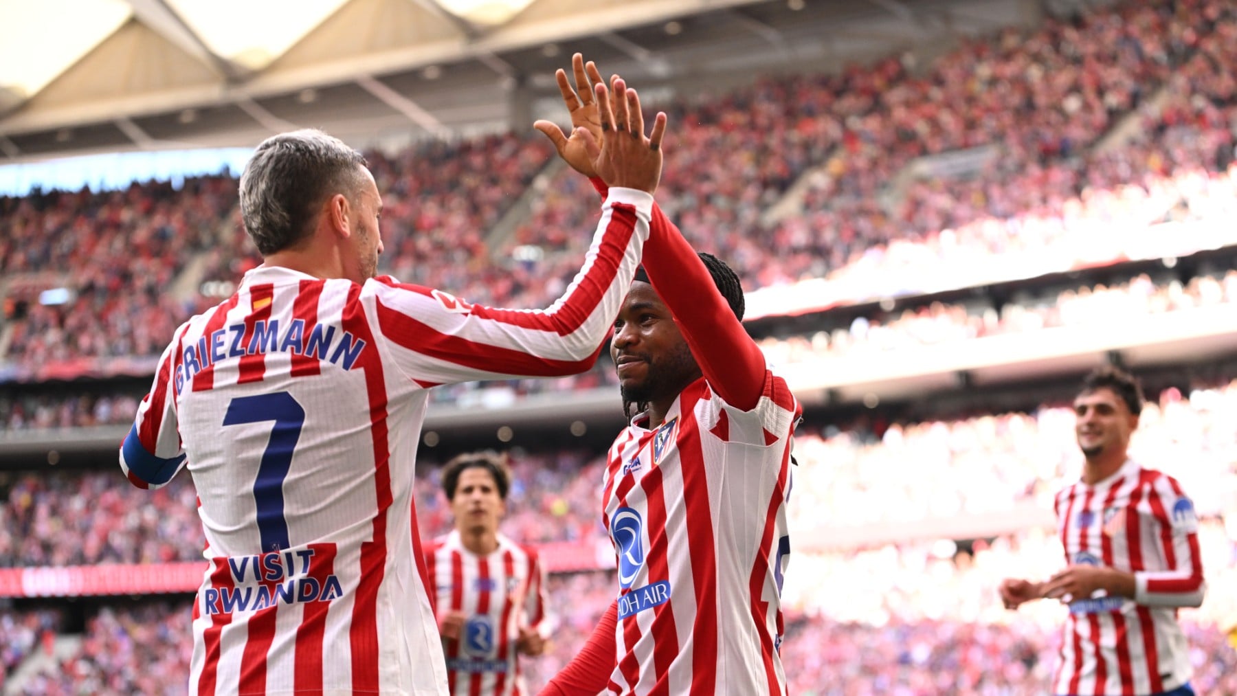 Fiesta para el Atlético y agonía para el Girona en la despedida de Griezmann