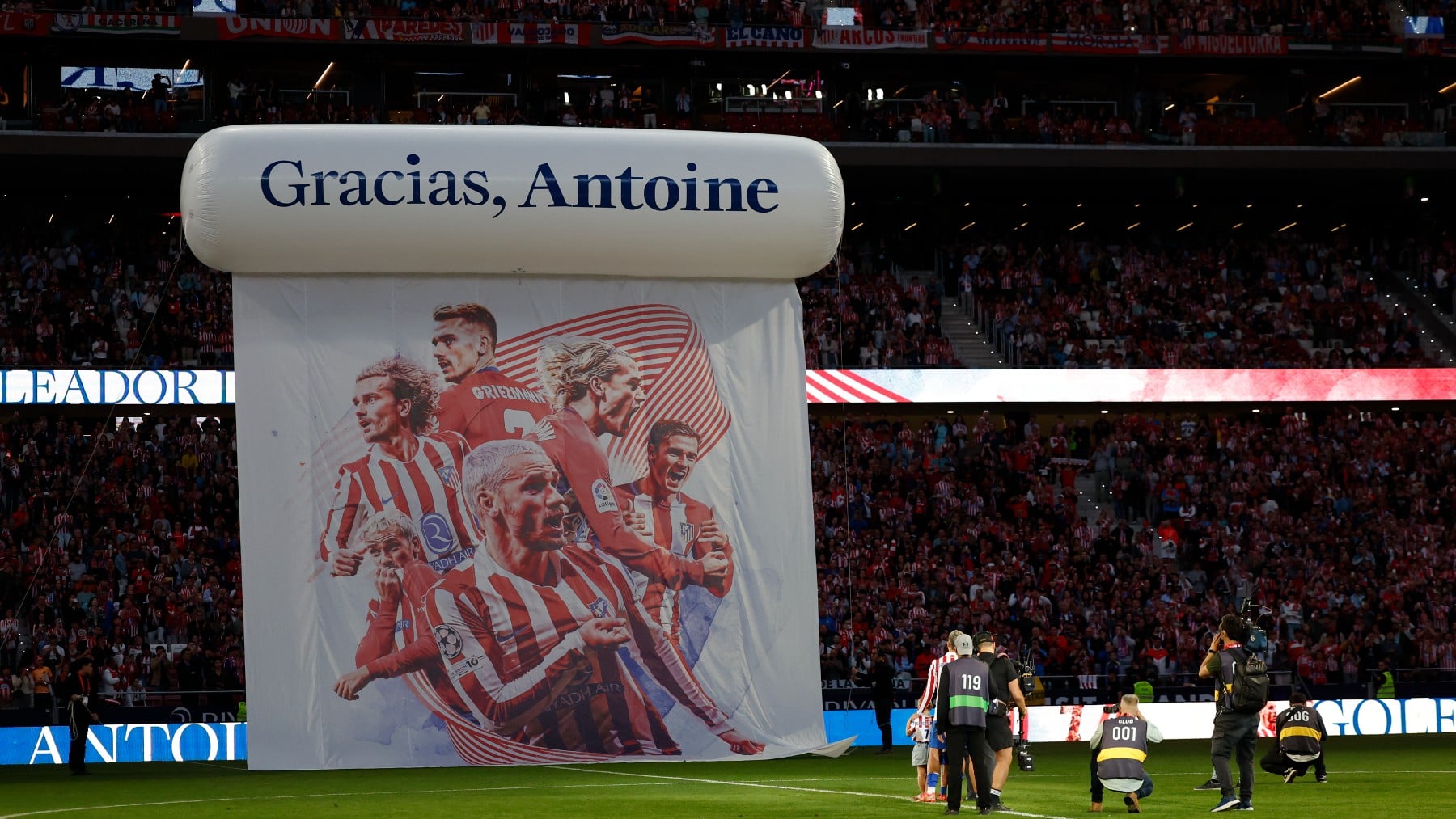 Griezmann se despide del Metropolitano: El Atlético es lo mejor que hay en el mundo, pido perdón otra vez