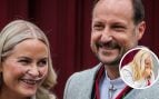 Mette-Marit con su marido