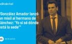 La valentía de González Amador
