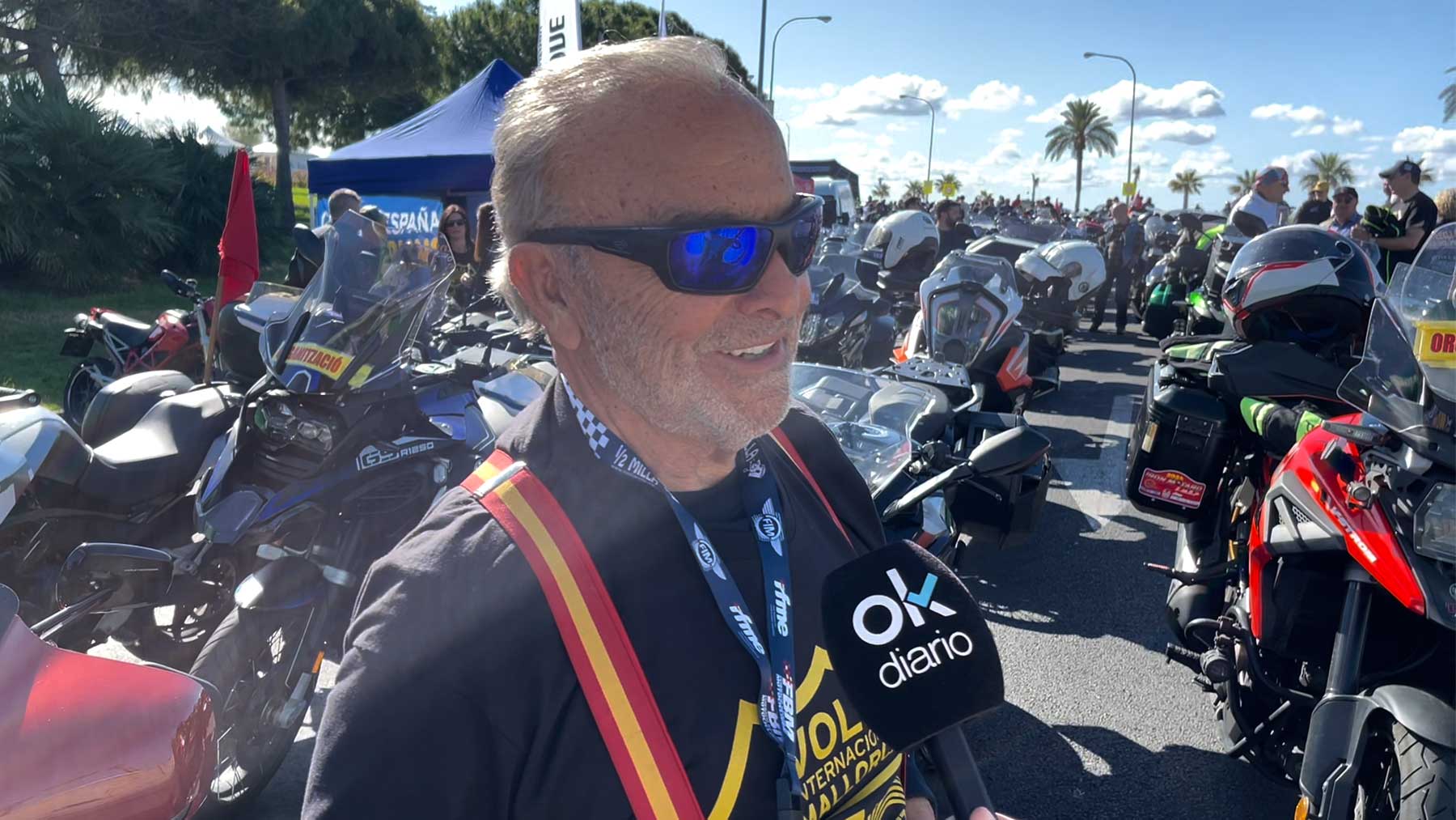 Santiago García, campeón del mundo a sus 81 años: Voy a dejar la moto cuando me muera