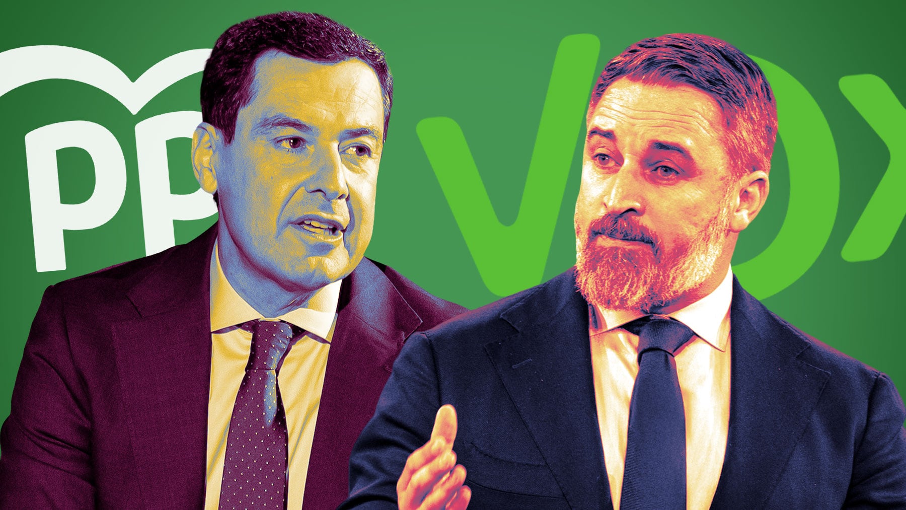 Las exigencias de Vox a Moreno: prioridad nacional, dos consejerías y cero euros para menas